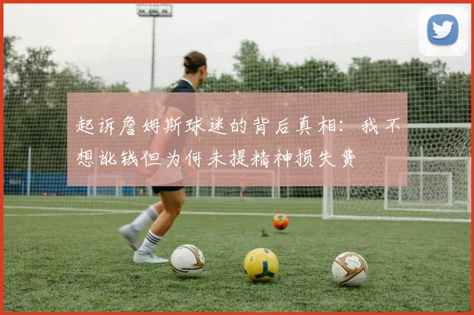 起诉詹姆斯球迷的背后真相：我不想讹钱但为何未提精神损失费